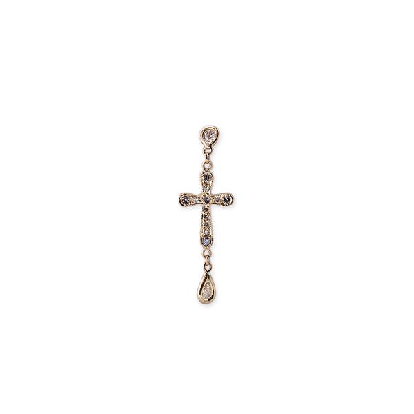 CROSS DROP SINGLE STUD