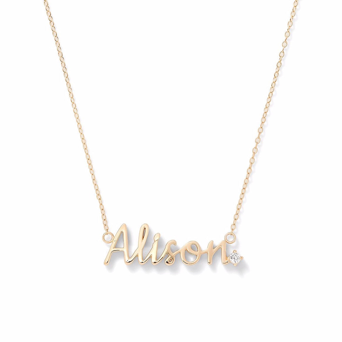 CUSTOM WORD NECKLACE