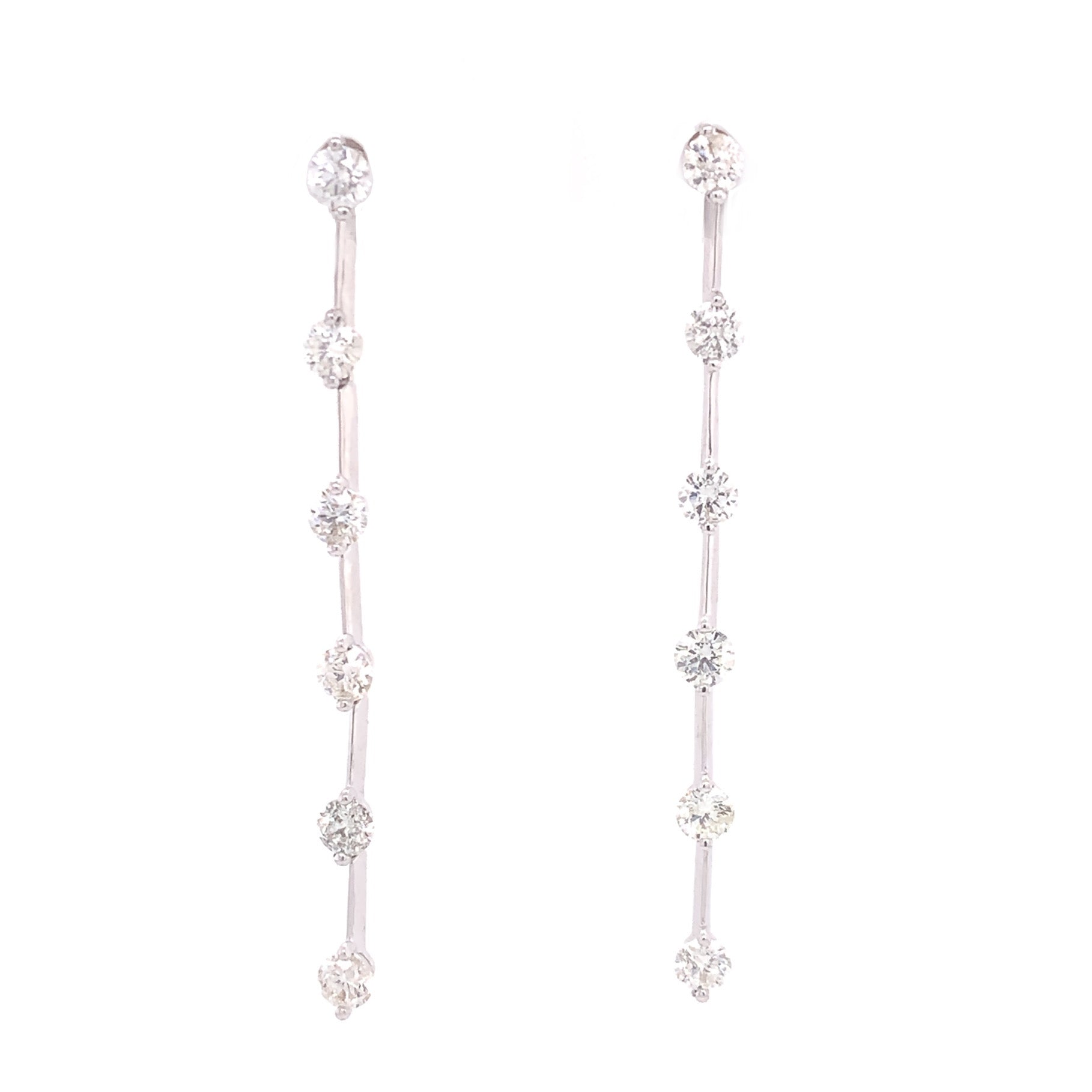 SCINTILATE LINEAR EARRINGS