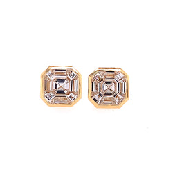 1.49ct ECLIPSE COMPOSITE EARRING
