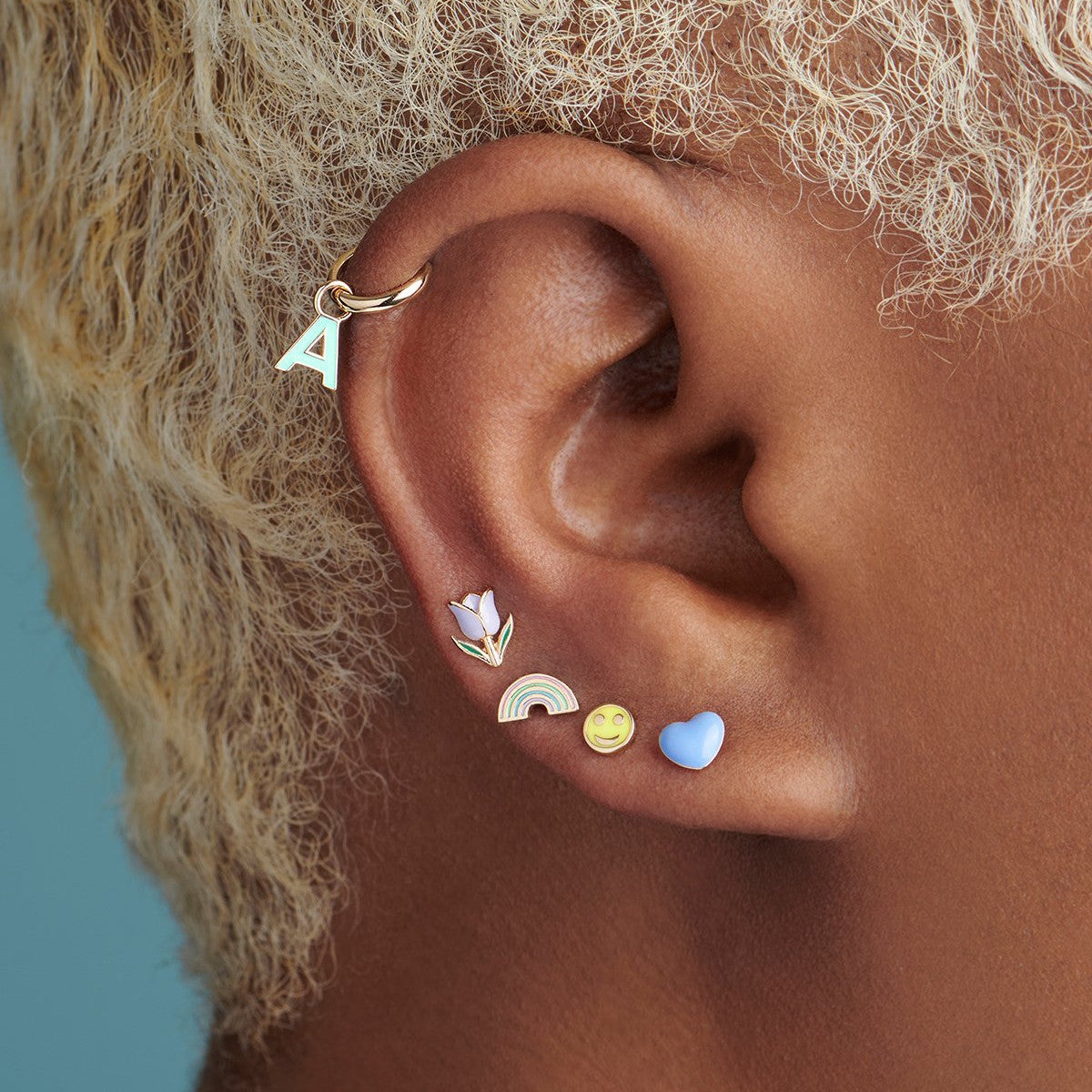 PASTEL RAINBOW STUD