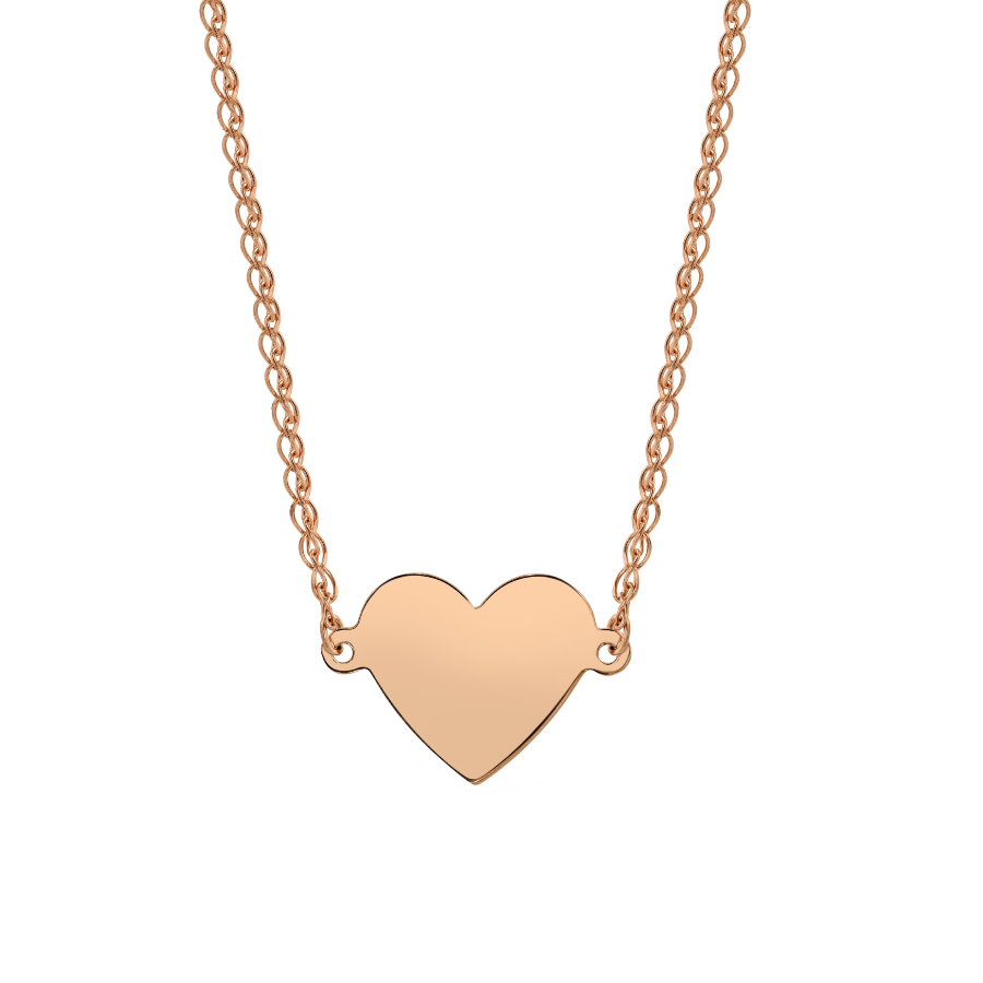 FLOATING HEART NECKLACE