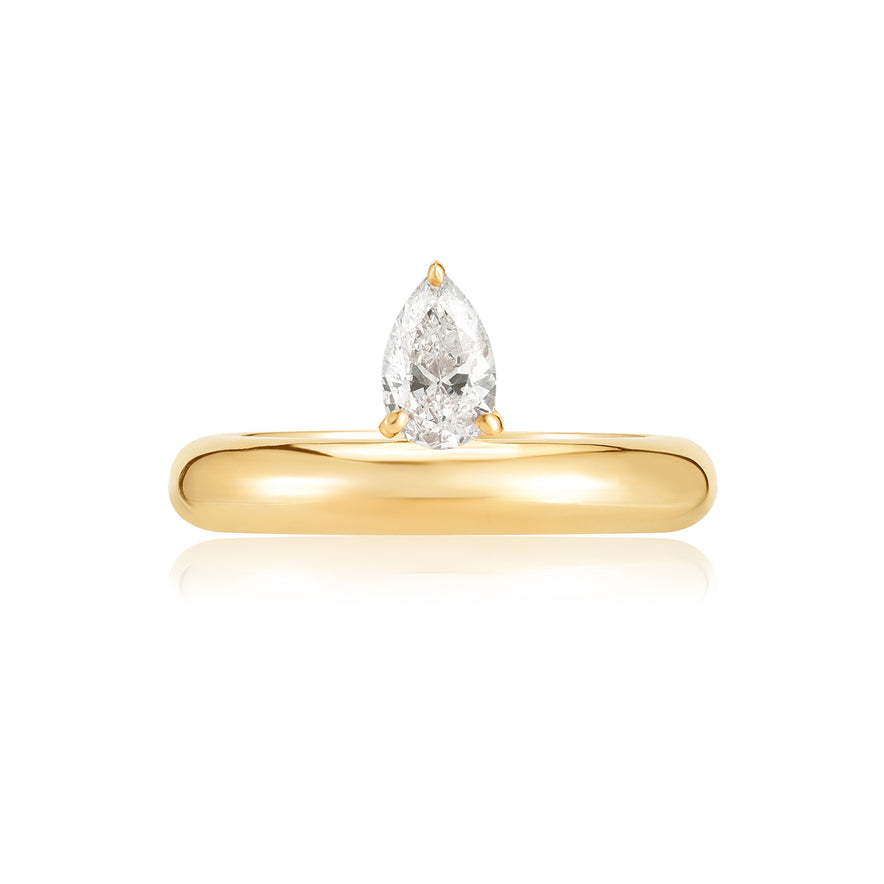 FLOATING PEAR RING