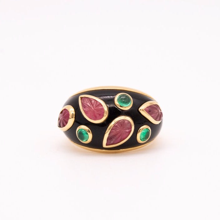 VINTAGE CARTIER RARE MUGHAL RING