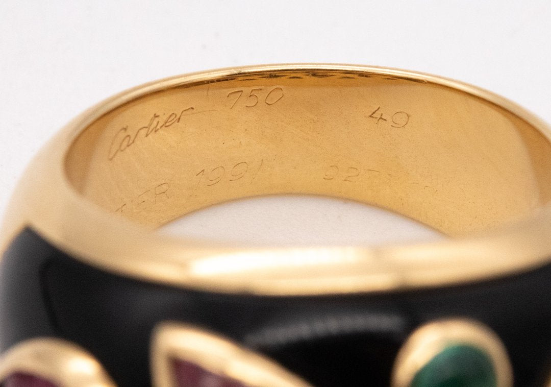 VINTAGE CARTIER RARE MUGHAL RING