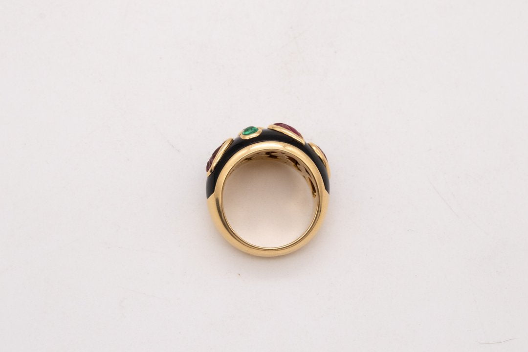 VINTAGE CARTIER RARE MUGHAL RING