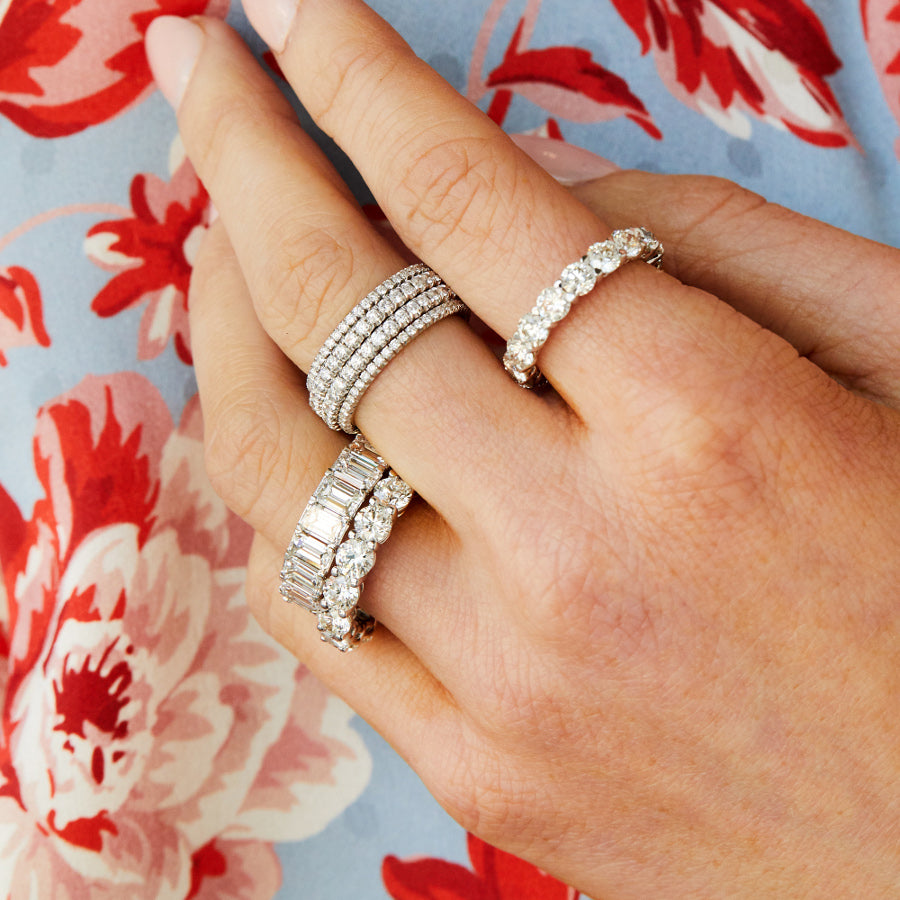 MINI PAVE ETERNITY BAND