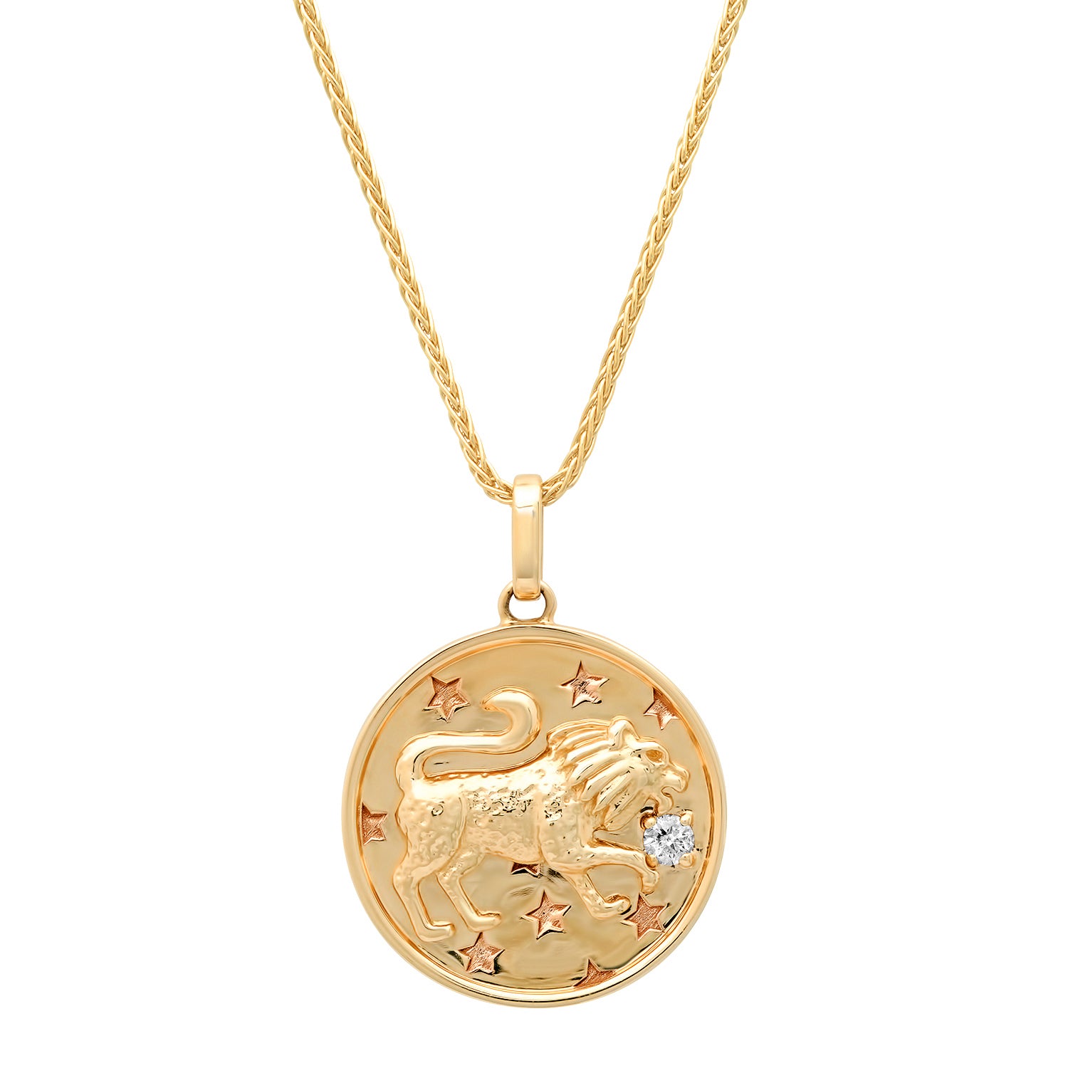 LION CHARM - GOLD