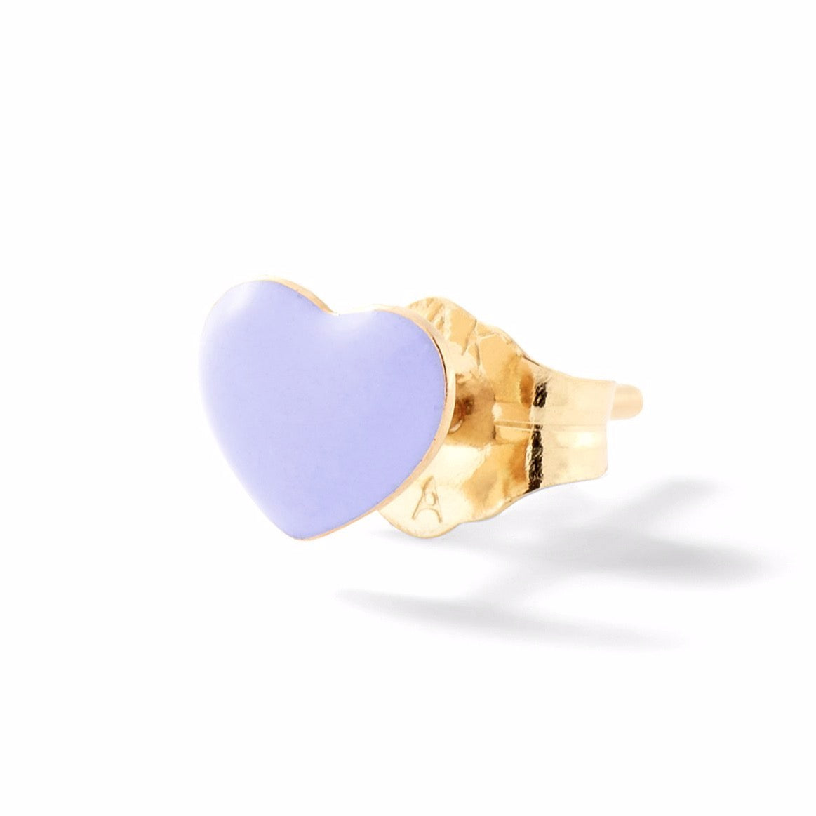 MINI PUFFY HEART STUD