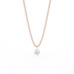 HADID 0.20 CT SOLITAIRE FRINGE NECKLACE