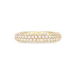 PAVE BOMBE RING