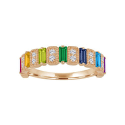 The Amelia Rainbow Ring