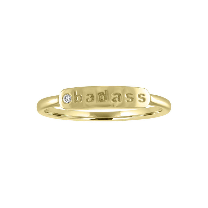The Twiggy "BADASS" Ring