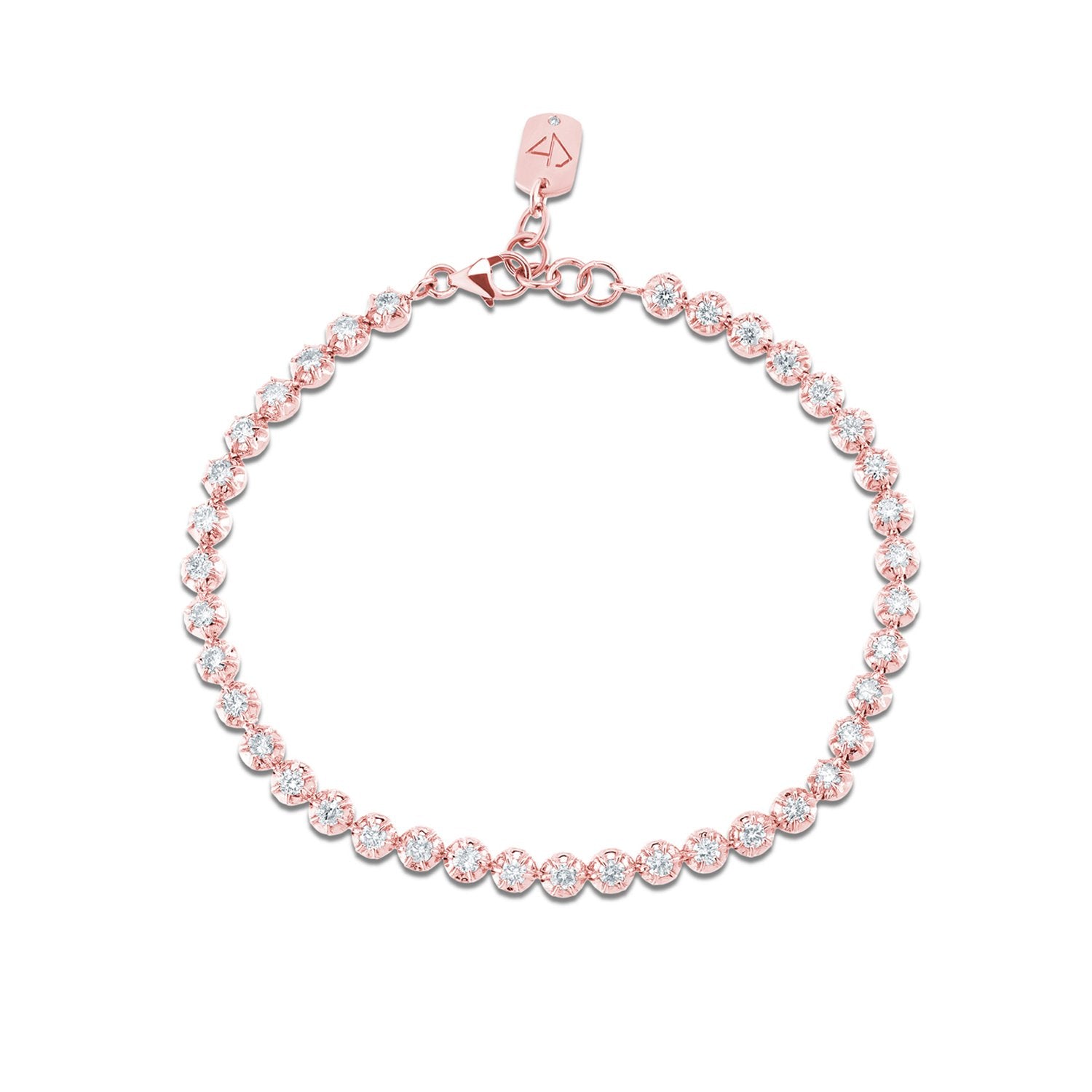 ROSETTE TENNIS BRACELET