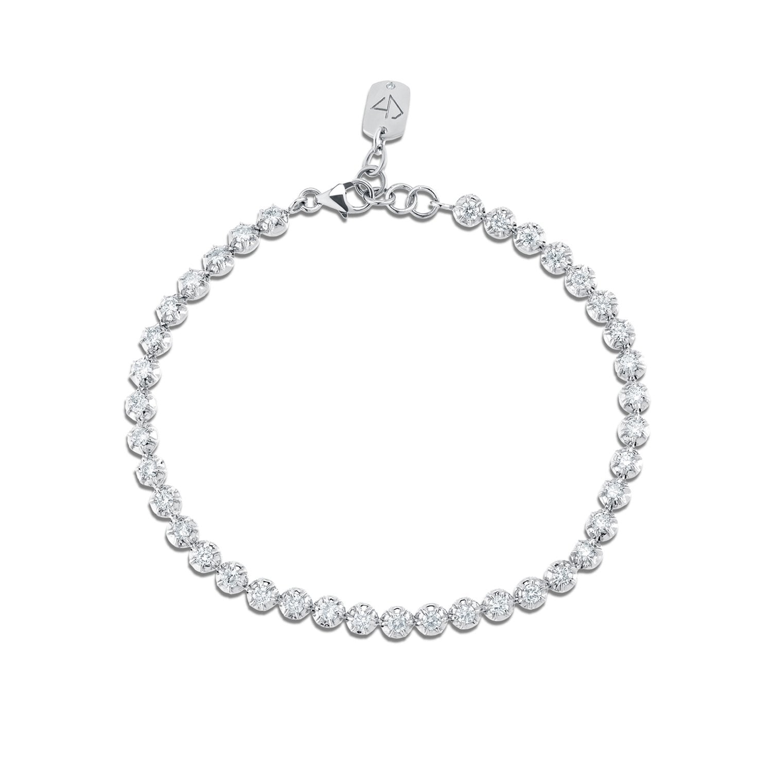 ROSETTE TENNIS BRACELET