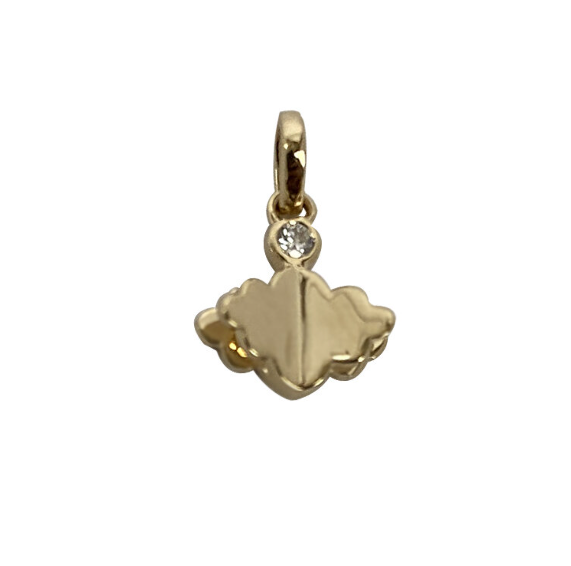 MEMENTO CLOUD PENDANT - SINGLE DIAMOND