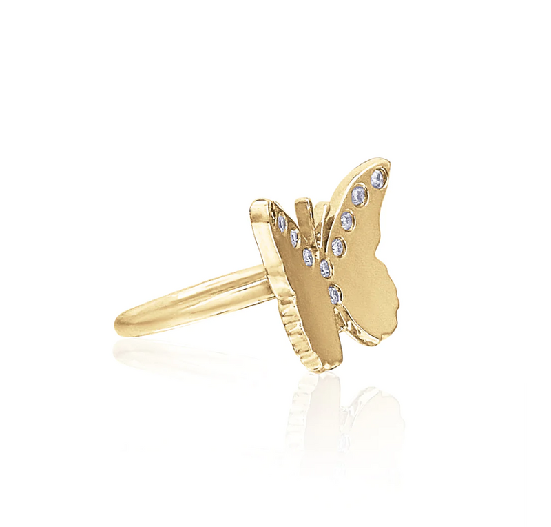 FAUNA EVIE BUTTERFLY RING