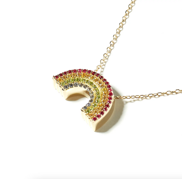 JUJU RAINBOW CHARM NECKLACE