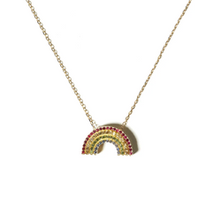 JUJU RAINBOW CHARM NECKLACE