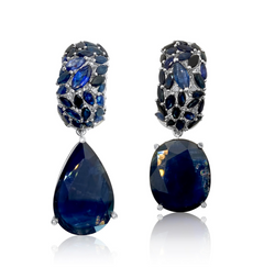 SIGNIFICANT SAPPHIRE DROP EARRINGS