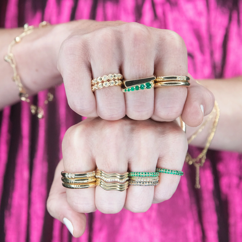 THE EDGE WAVE RING