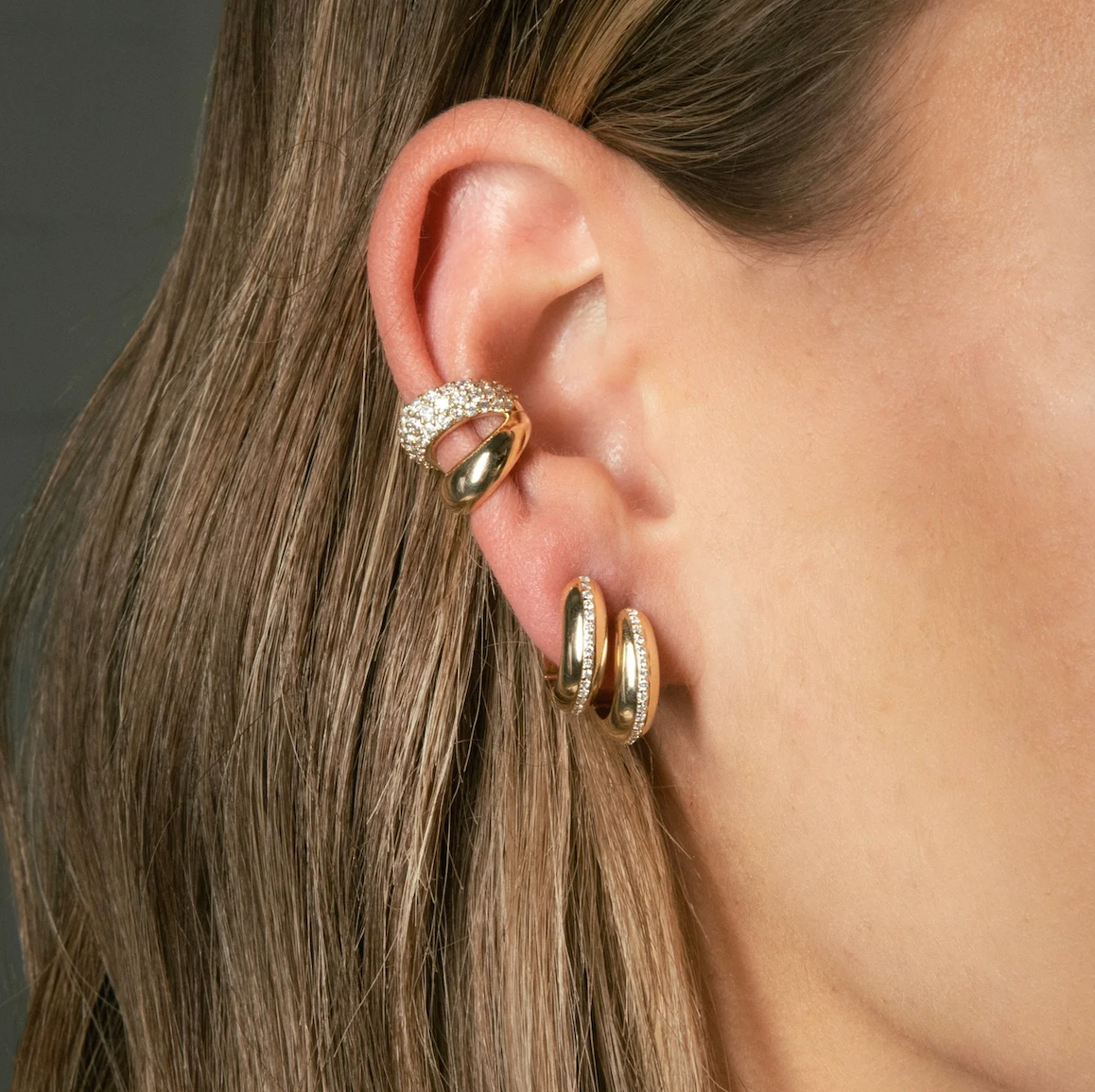 GEMINI EAR CUFF