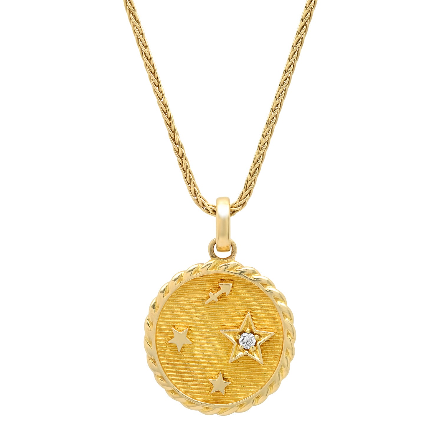 SMALL ZODIAC CHARM - GOLD