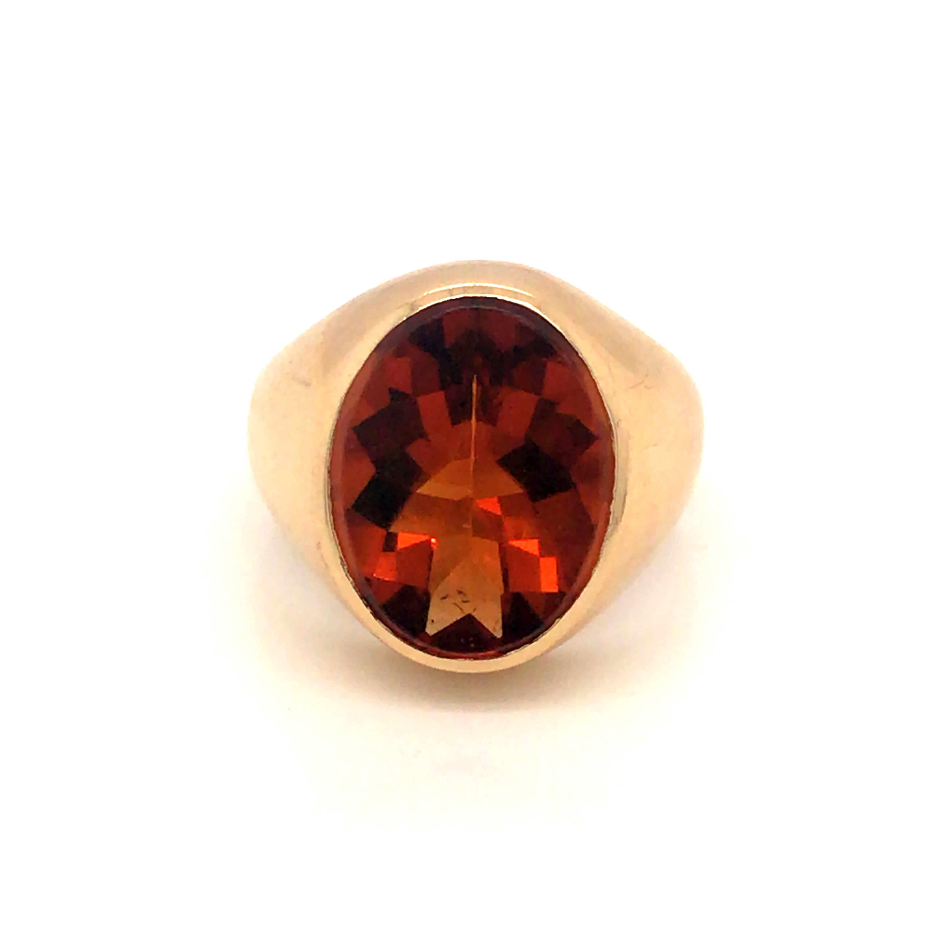 VINTAGE CITRINE RING