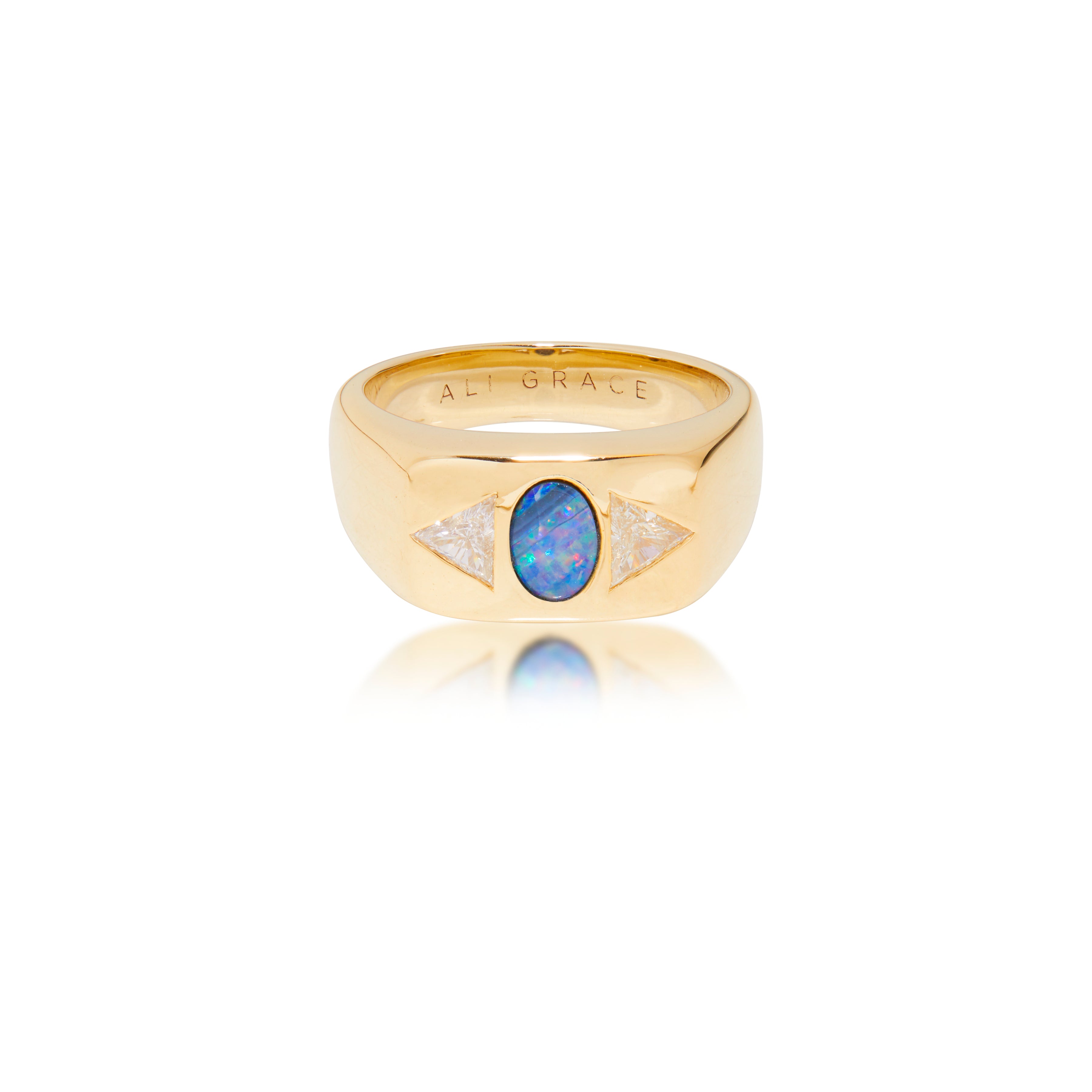 OPAL BUBBLE RING