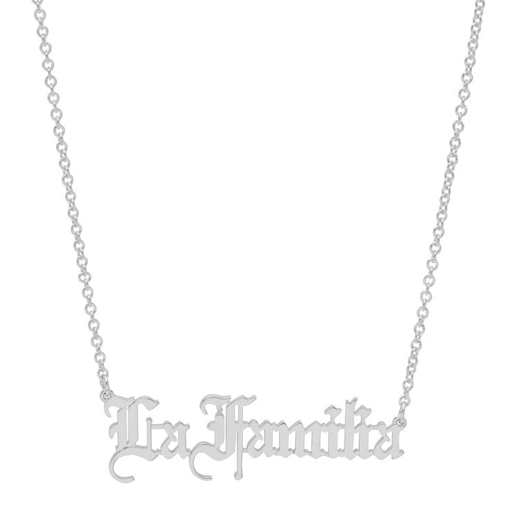 La Familia Old English Necklace