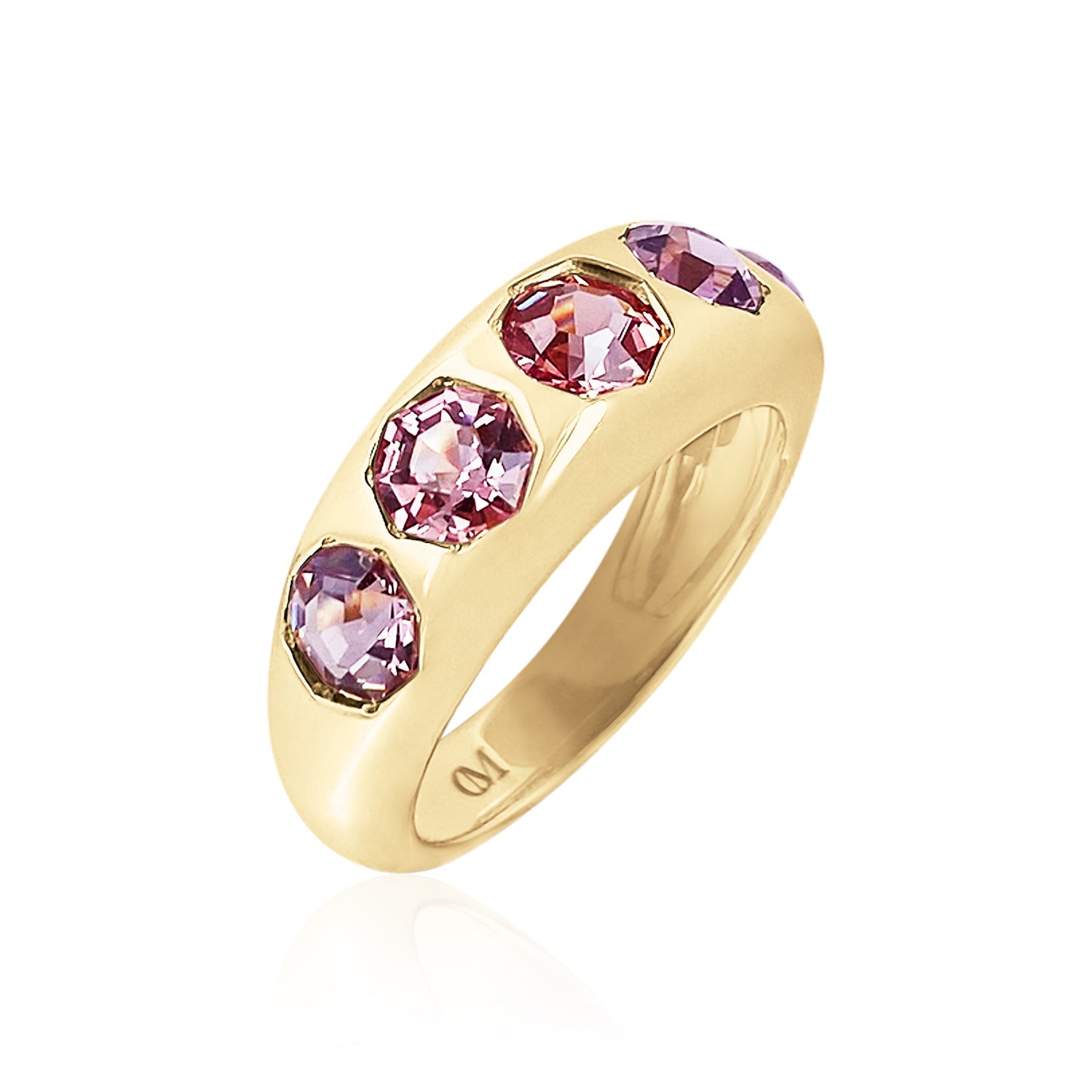 NOMAD OCTAGONAL SPINEL RING