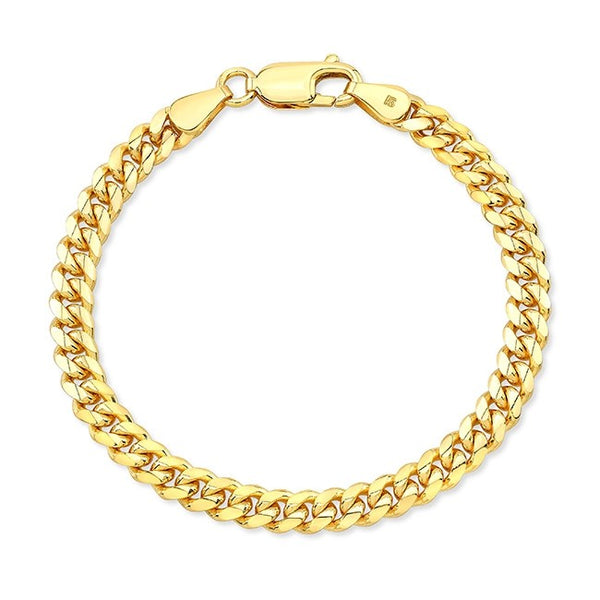 14K YELLOW GOLD MIAMI CUBAN LINK BRACELET – jaimiegellerjewelry